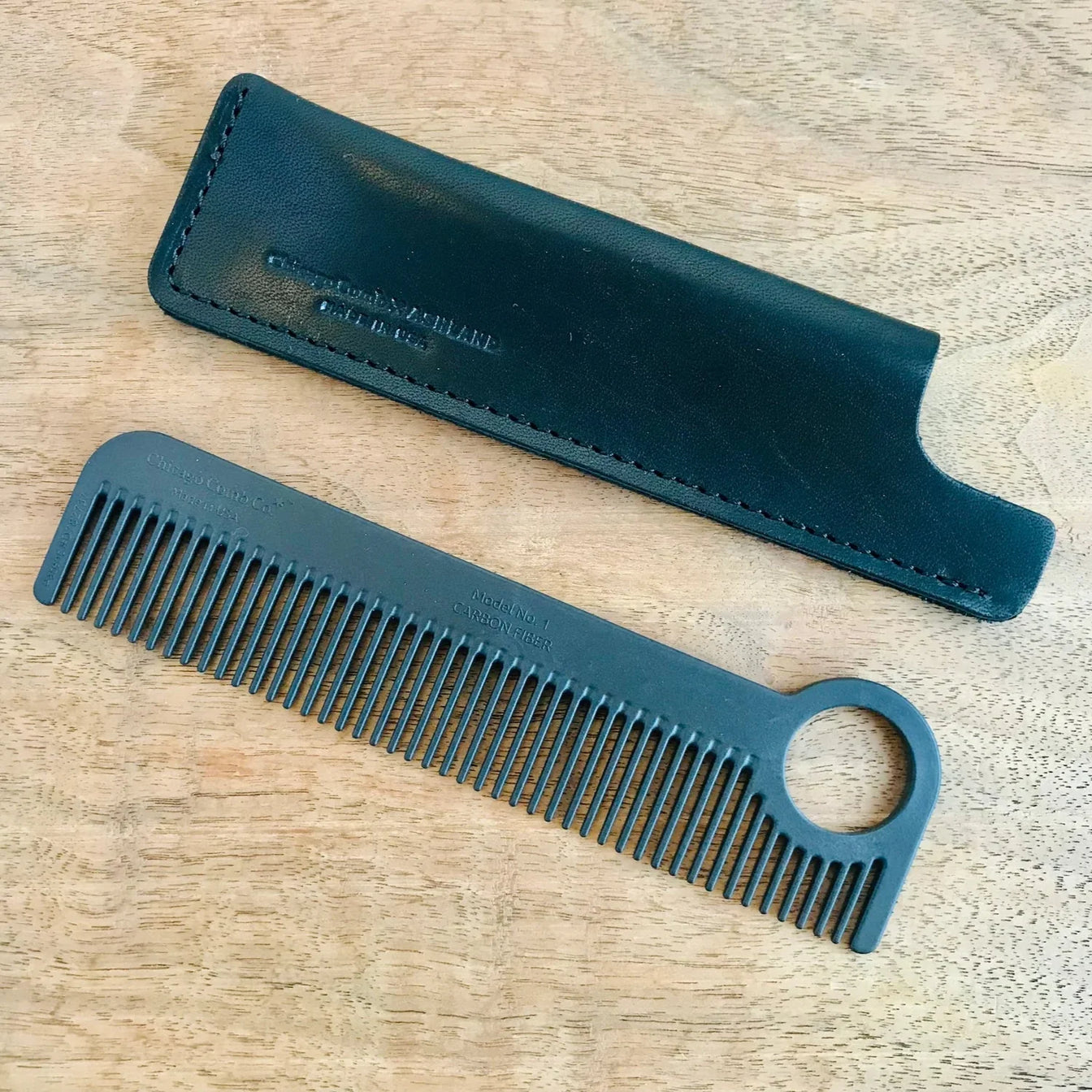 Chicago Comb Co. Hair Comb Model No. 1 – Carbon Fiber Chicago Comb Co. Hair Comb Model No. 1 – Carbon Fiber