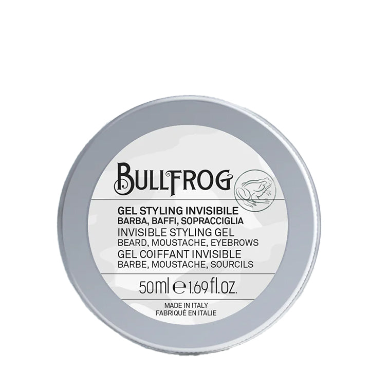 Bullfrog Invisible Styling Gel – Beard, Moustache & Eyebrows Bullfrog Invisible Styling Gel – Beard, Moustache & Eyebrows