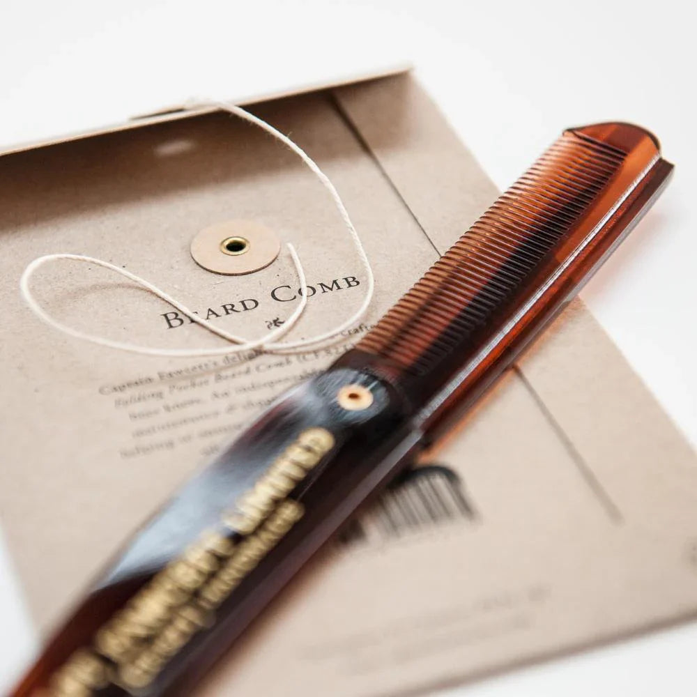 Captain Fawcett Folding Pocket Beard Comb Captain Fawcett Folding Pocket Beard Comb