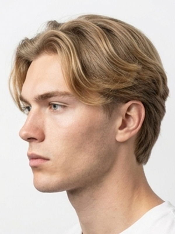 Curtains met lage fade aan de zijkanten