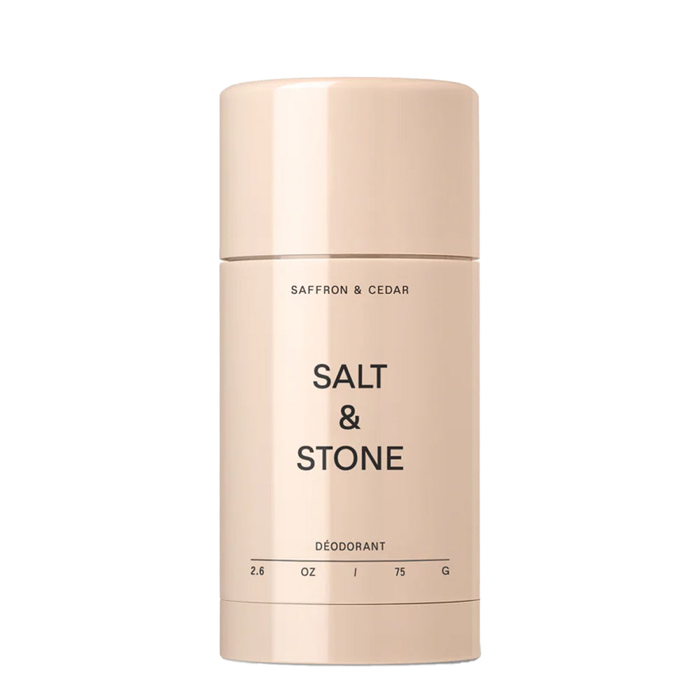 Salt & Stone Natural Deodorant – Saffron & Cedar Salt & Stone Natural Deodorant – Saffron & Cedar