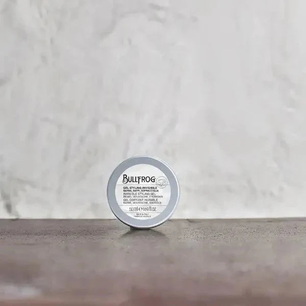 Bullfrog Invisible Styling Gel – Beard, Moustache & Eyebrows Bullfrog Invisible Styling Gel – Beard, Moustache & Eyebrows