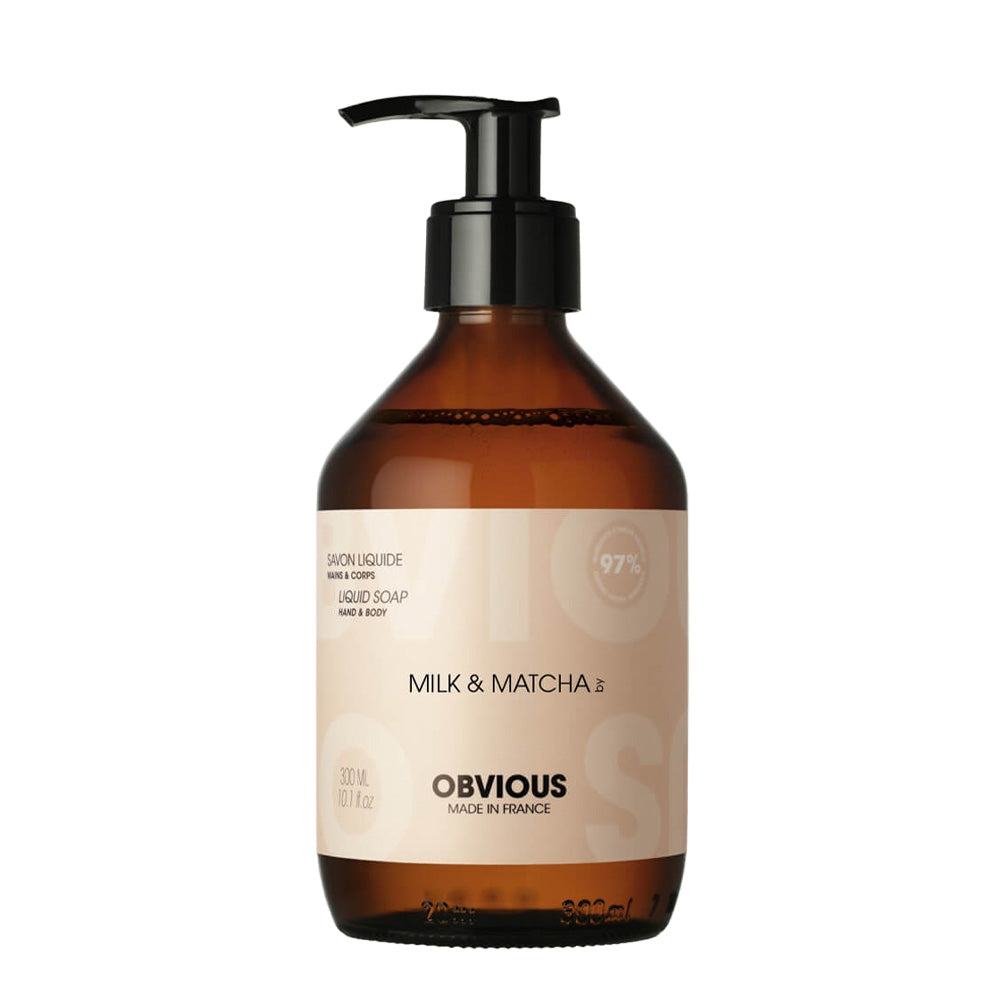 Obvious Parfums Liquid Soap – Milk & Matcha Obvious Parfums Liquid Soap – Milk & Matcha