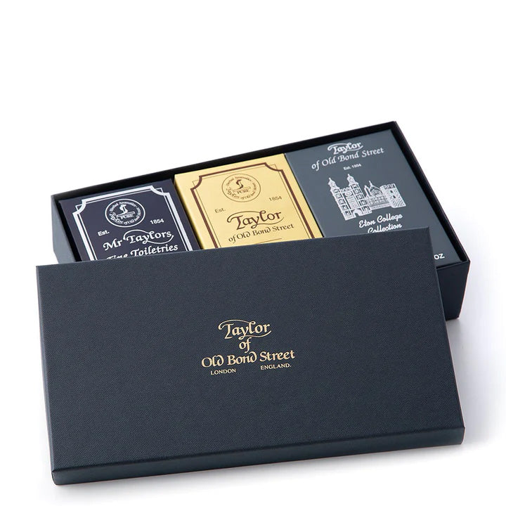 Taylor of Old Bond Street Mixed Bath Soap Gift Box Taylor of Old Bond Street Mixed Bath Soap Gift Box