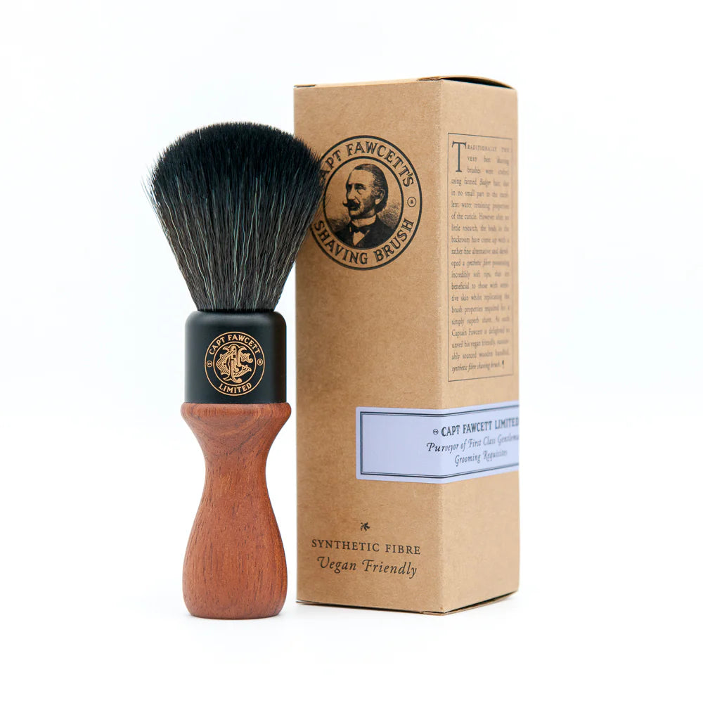 Captain Fawcett Shaving Brush – Synthetic Fibre Captain Fawcett Shaving Brush – Synthetic Fibre