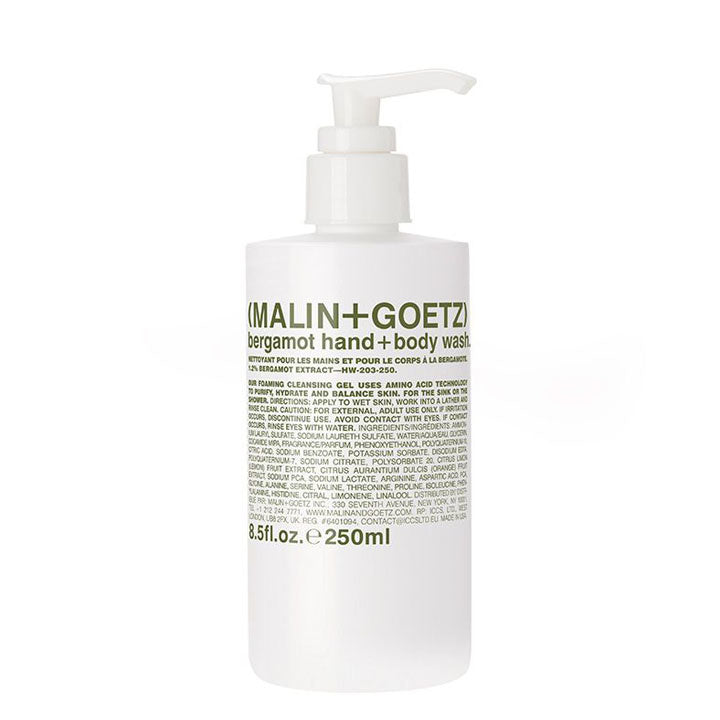 Malin+Goetz Bergamot Hand & Body Wash Malin+Goetz Bergamot Hand & Body Wash