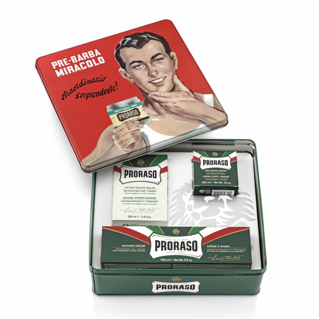 Proraso Vintage Gift Box – Green Refreshing Proraso Vintage Gift Box – Green Refreshing