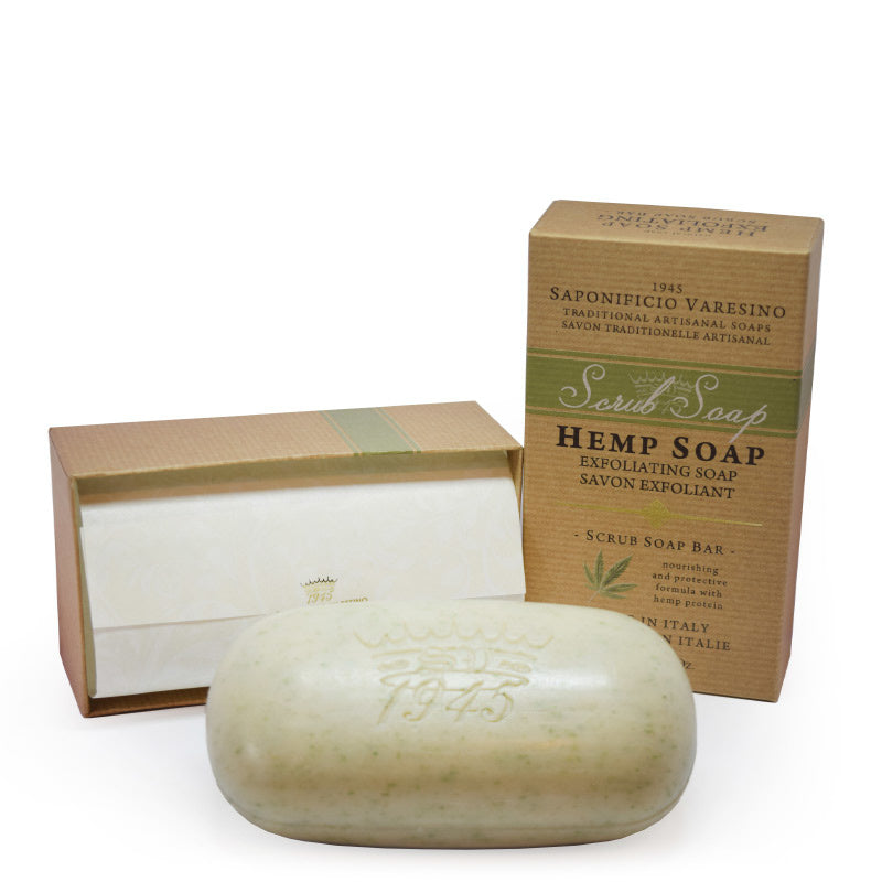 Saponificio Varesino Exfoliating Soap – Hemp Saponificio Varesino Exfoliating Soap – Hemp