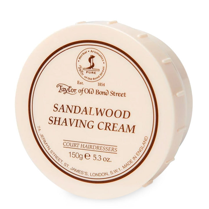 Taylor of Old Bond Street Shaving Cream – Sandalwood Taylor of Old Bond Street Shaving Cream – Sandalwood