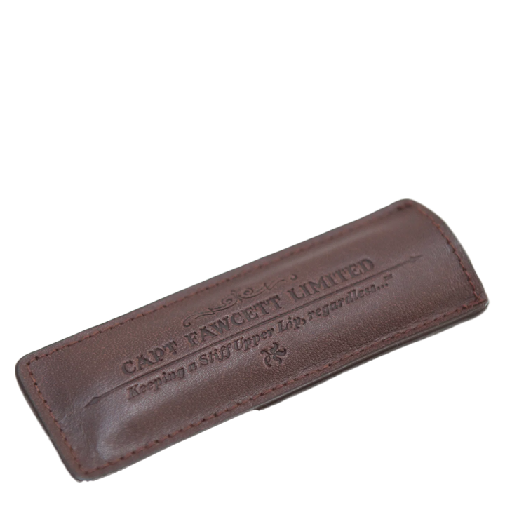 Captain Fawcett Large Leather Comb Sleeve
