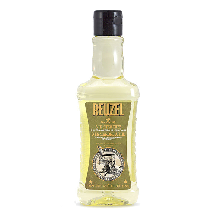 Reuzel Pomade 3-in-1 Tea Tree Shampoo, Conditioner & Body Wash