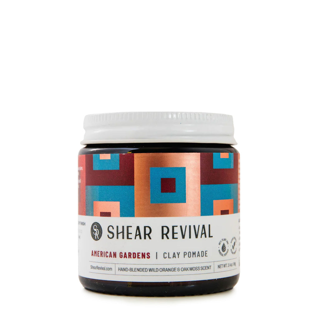 Shear Revival Amerikanische Gärten Clay Pomade