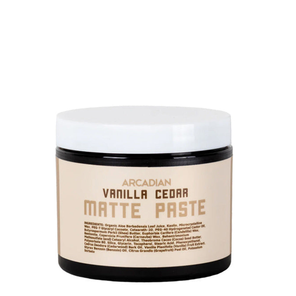 Vanilla Cedar Matte Paste