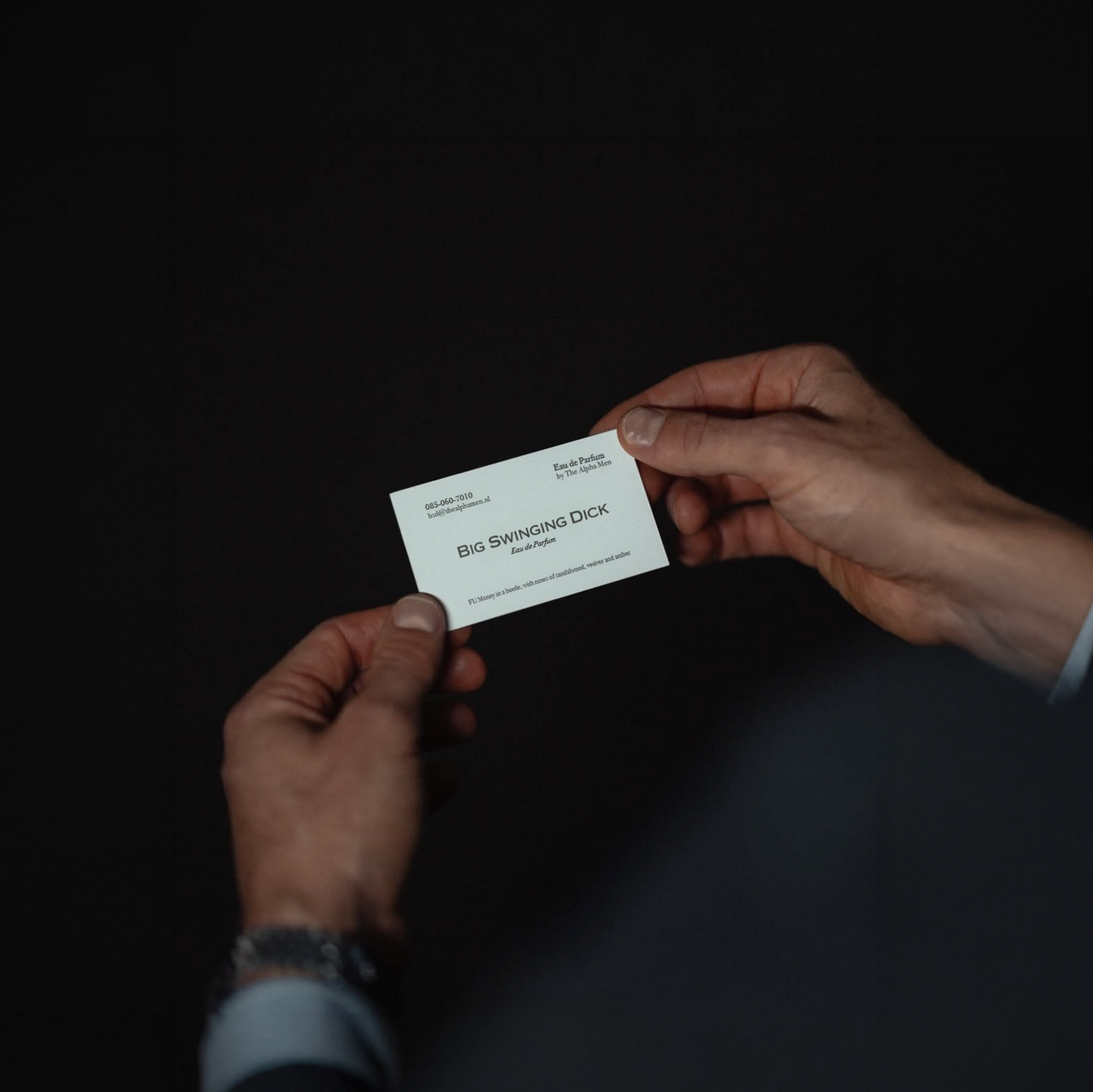 The Alpha Men Eau de Parfum - Großer schwingender Schwanz