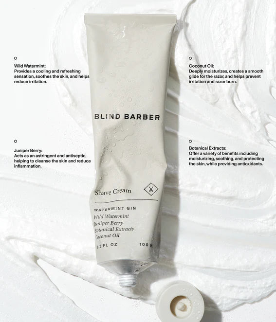 Watermint Gin Rasiercreme Cream 