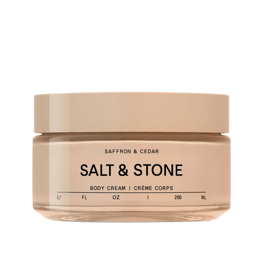 Salt & Stone Body Cream - Saffron & Cedar