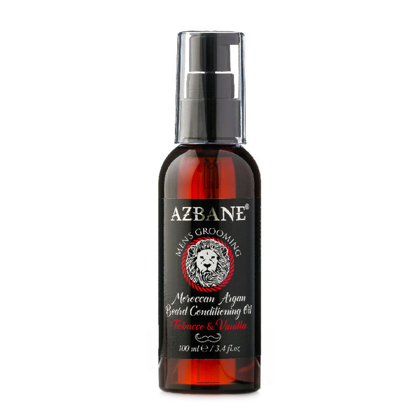 Azbane Marokkanisches Argan Bartpflegeöl – Tabak & Vanille
