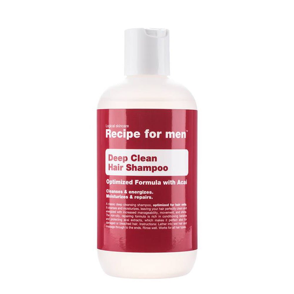 Recipe for Men Deep Cleansing Shampoo