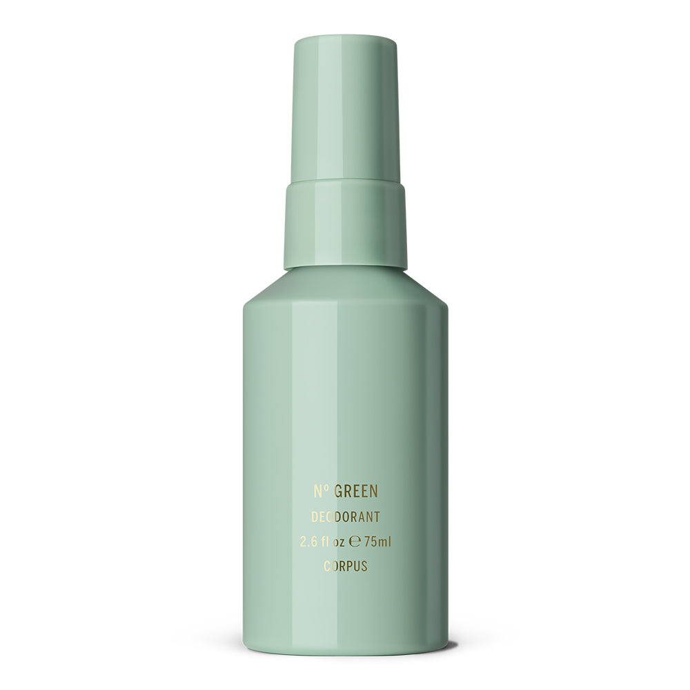 Corpus Naturals Natural Deodorant Spray – No. Green