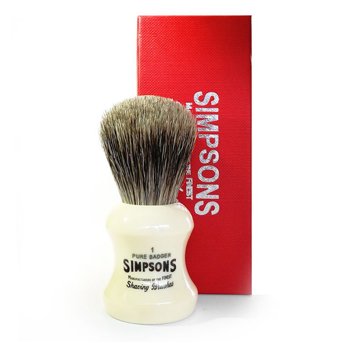 SIMPSONS Shaving Brush The Eagle G1 – Pure Badger