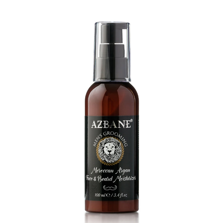 Azbane Marokkanisches Argan Gesichts- & Bartöl Feuchtigkeitscreme