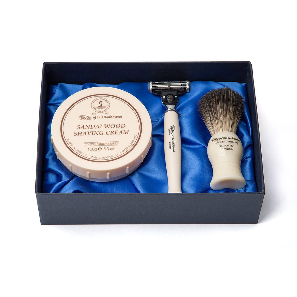Taylor of Old Bond Street No. 74 Geschenkset mit Satinfutter