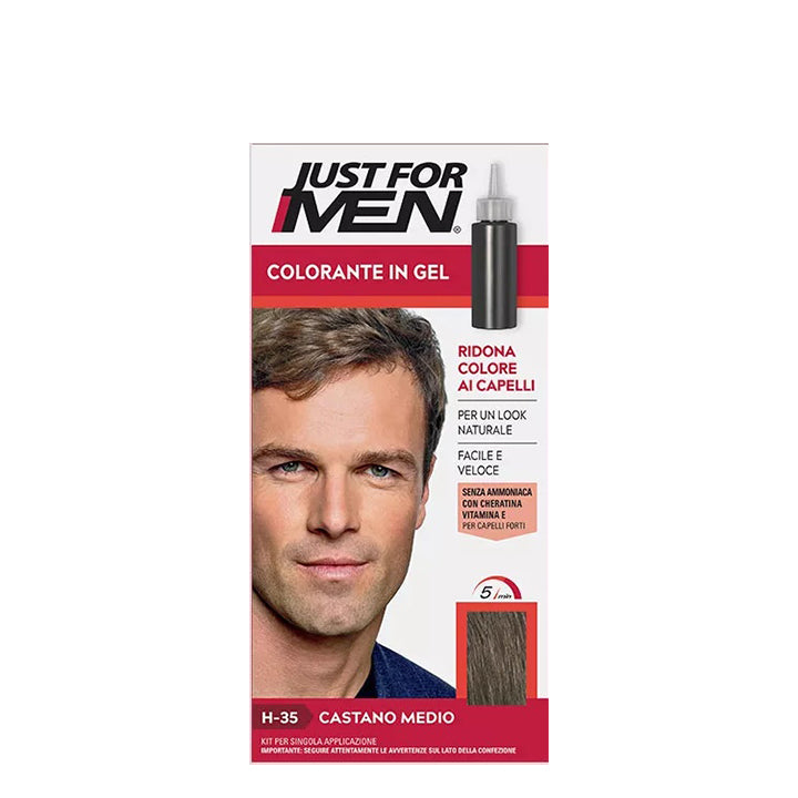 Just for Men Color Shampoo – Medium Brown H-35