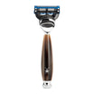 Rasierset Vivo 4-teilig - Horn Braun