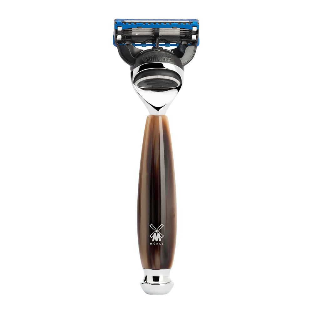 Rasierset Vivo 4-teilig - Horn Braun