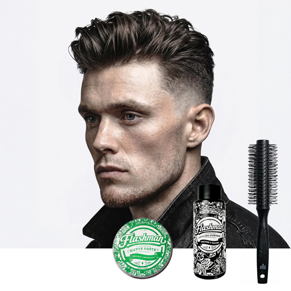 The Alpha Men Quiff – Styling-Set