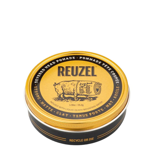 Liquid Death x Reuzel – Severed Head Clay Pomade