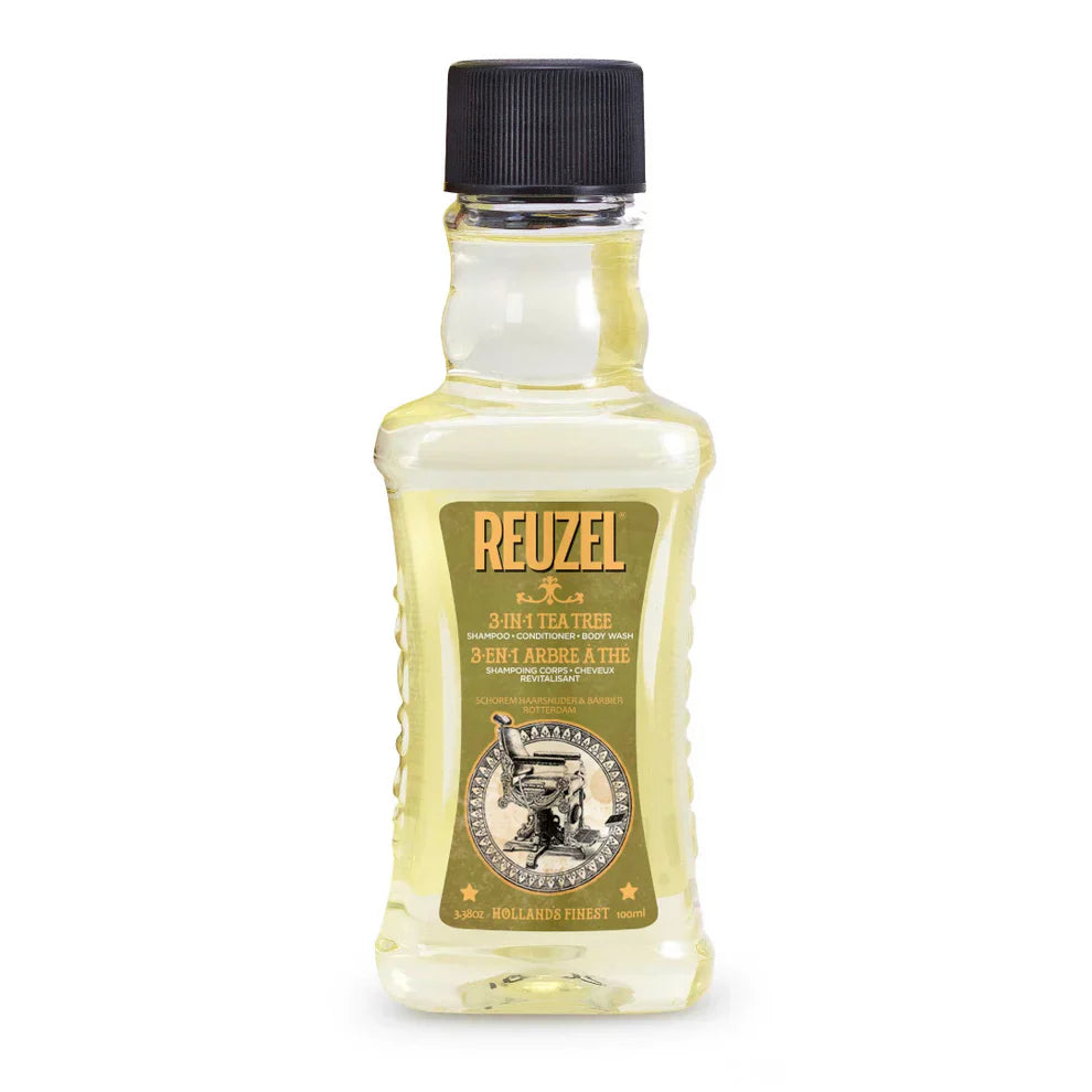 Reuzel Pomade 3-in-1 Tea Tree Shampoo, Conditioner & Body Wash