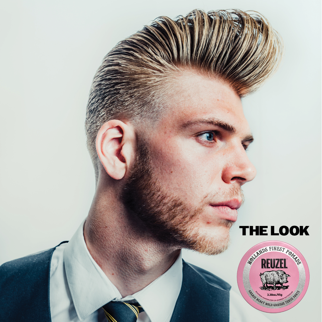 Pink Grease Heavy Halt Pomade 