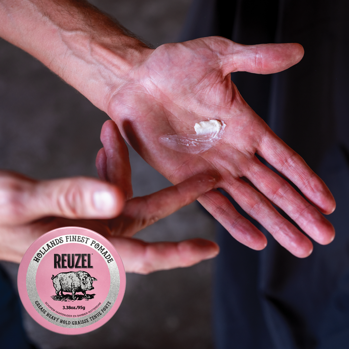 Pink Grease Heavy Halt Pomade 