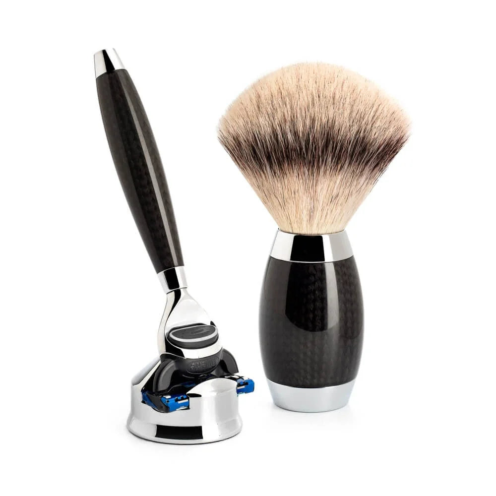 Rasierset Carbon - Fusion & Fibre®