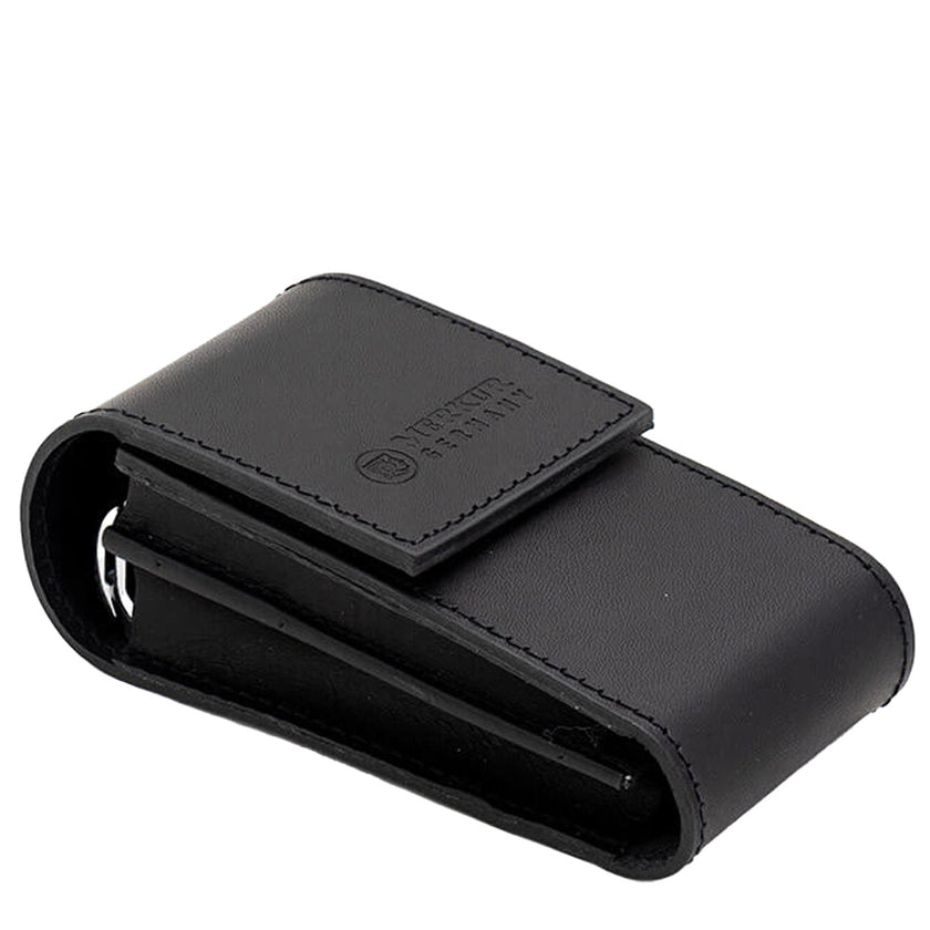 Merkur Safety Razor Travelcase – Black Leather