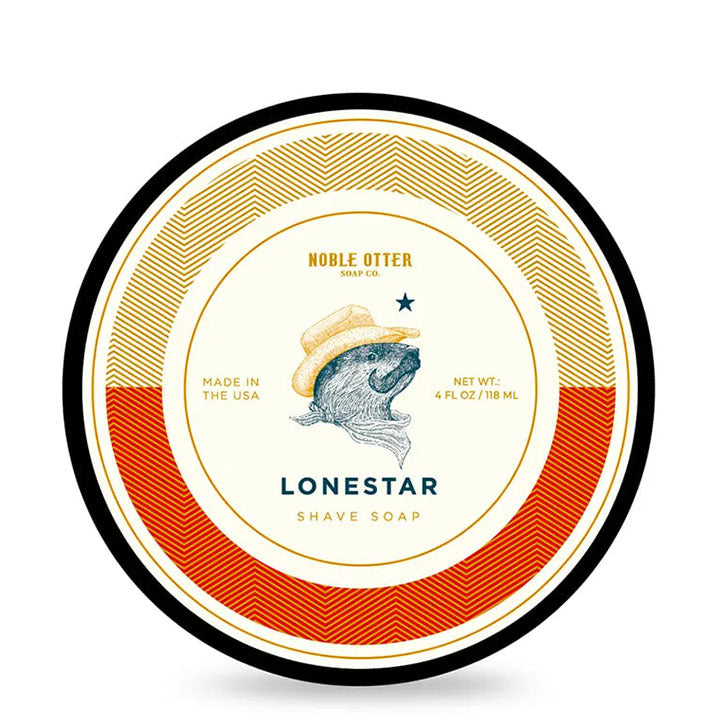 Noble Otter Shaving Soap - Lonestar 118 ml