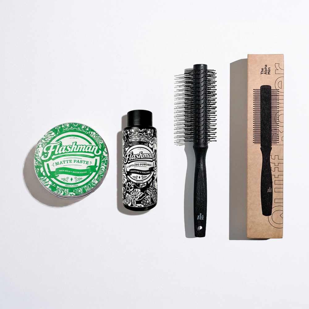The Alpha Men Quiff – Styling-Set