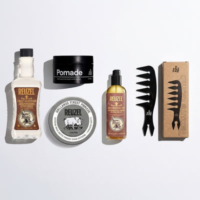 Bild von Slick Back Middle Part Komplettset