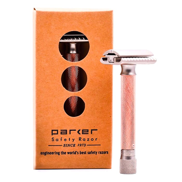 Parker Safety Razor Variant Adjustable Rose Gold