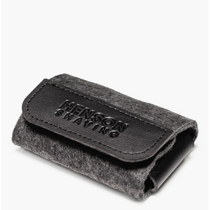 Henson Shaving Black Travel Razor Case
