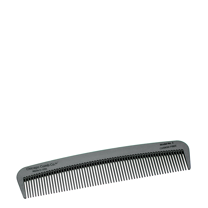 Chicago Comb Co. Model No. 3 Carbon Fiber