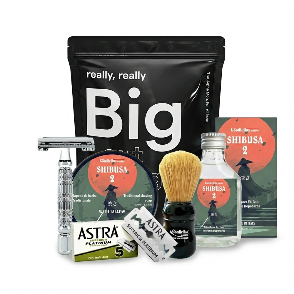 The Alpha Men Safety Razor Starterkit