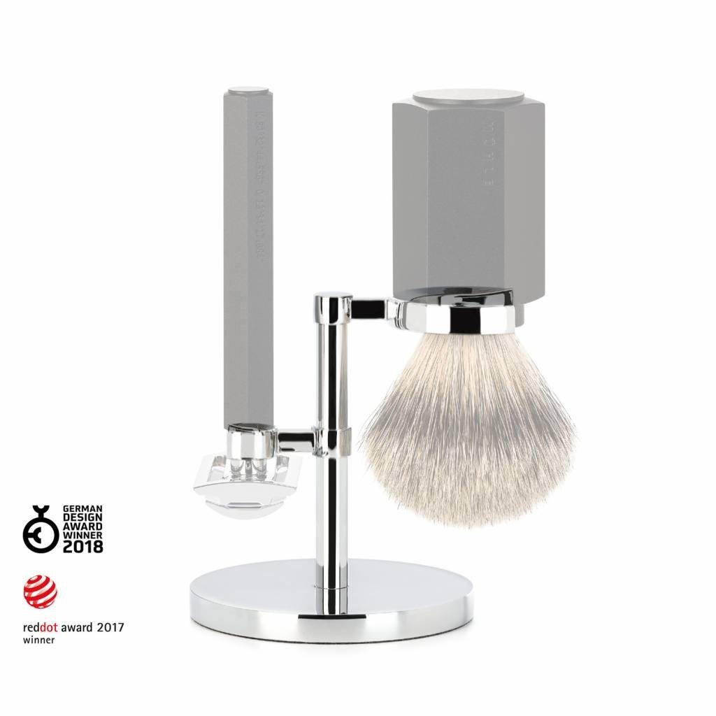 Brush & Safety Razor Stand - HEXAGON