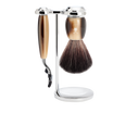 Rasierset Vivo 3-teilig - Horn Braun