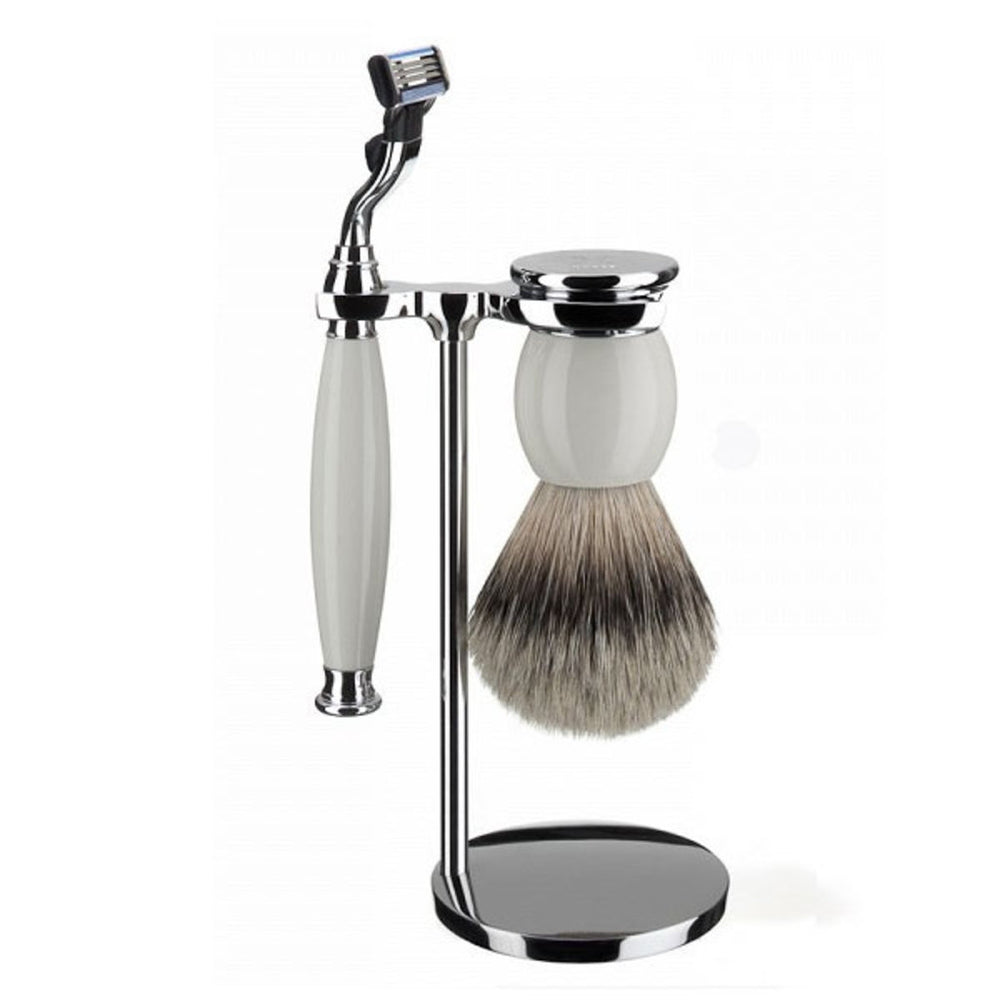 Mühle Shaving Set 3-Piece Sophist - Porcelain Mach3
