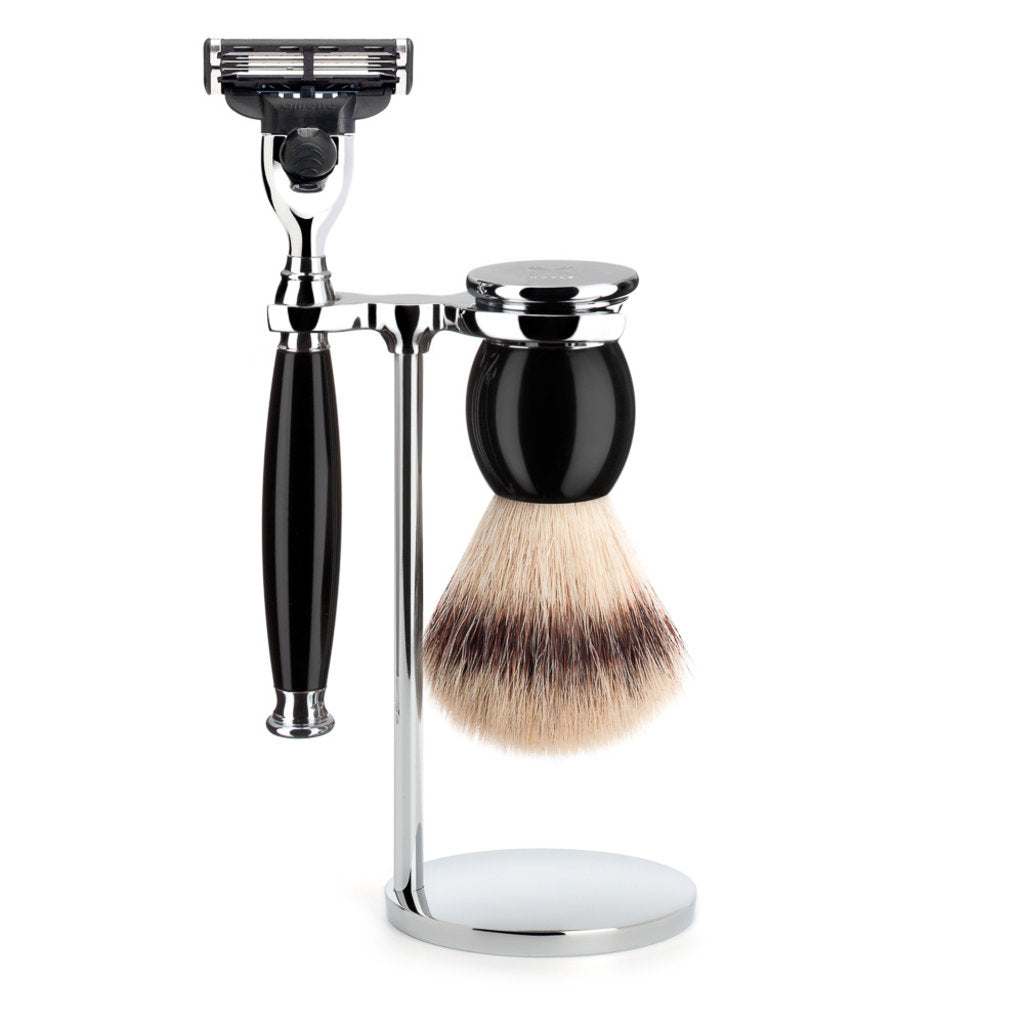 Shaving Set 3-Piece Sophist - Black Mach3