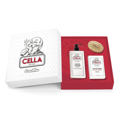 Bild von Bartpflegeset – Shampoo, Öl & Bürste