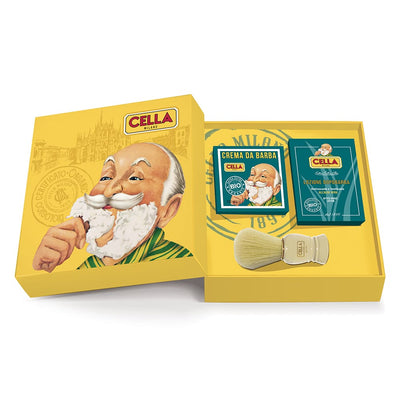 Bild von Bio-Rasierset – Creme, Aftershave & Pinsel