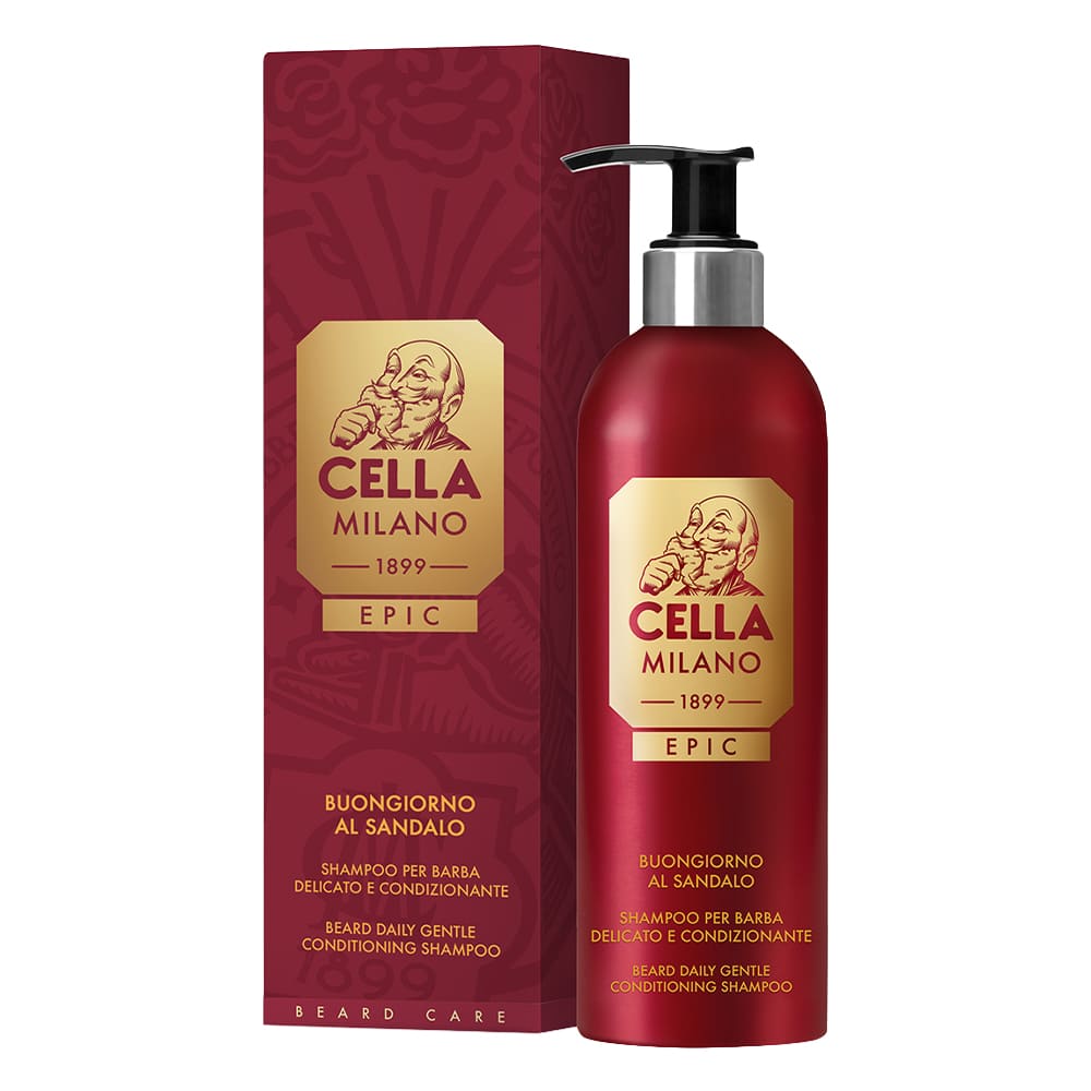 Cella Milano Epic Bartshampoo – Buongiorno al Sandalo